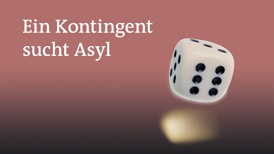 Ein Kontingent sucht Asyl | Bildquelle: WDR/leitwerk Ein Kontingent sucht Asyl