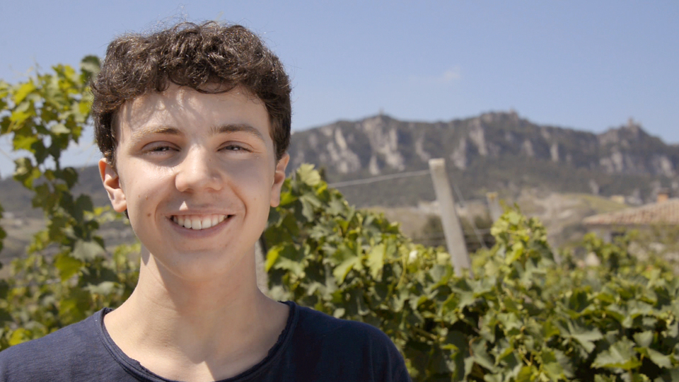 Der Cellist Francesco Stefanelli (16) tritt für San Marino an