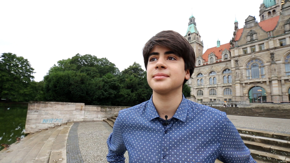 Der Dortmunder Hornist Raul Maria Dignola (16) vertritt Deutschland