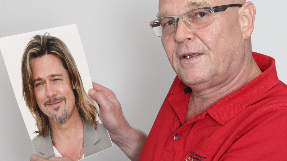 Tobias Meister, die deutsche Stimme von Brad Pitt © WDR/Sibylle Anneck
