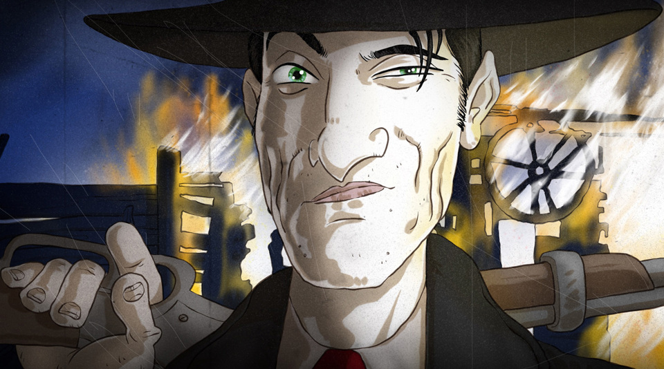 Illustration zum Hörspiel Sartana