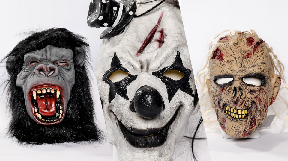Halloweenmasken | Bildquelle: WDR/Annika Fußwinkel Halloweenmasken