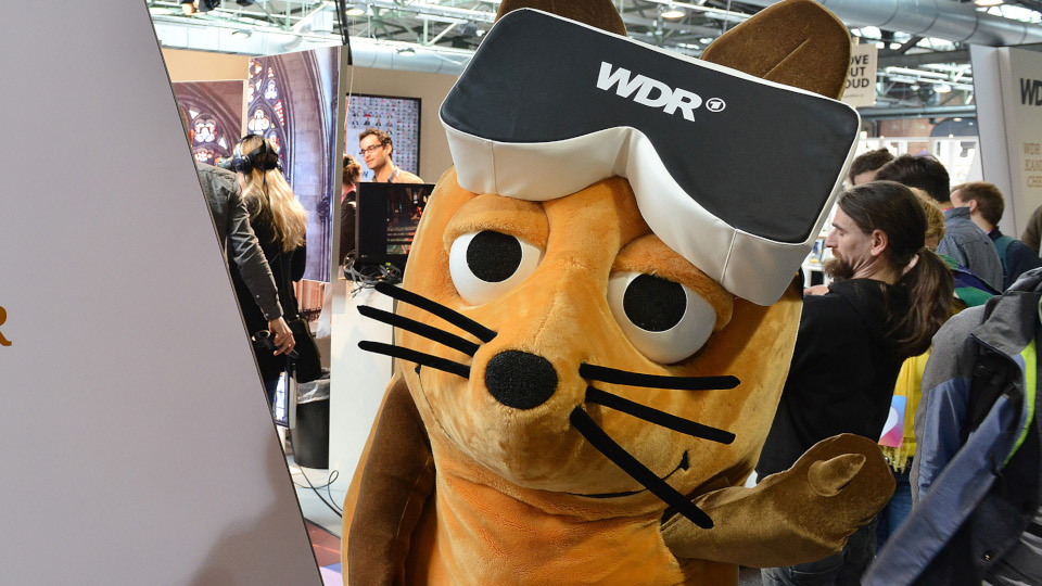 die WDR-Maus - mit VR-Brille
