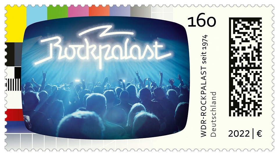 Rockpalast Briefmark | Bildquelle: WDR/Thomas von der Heiden Rockpalast Briefmark