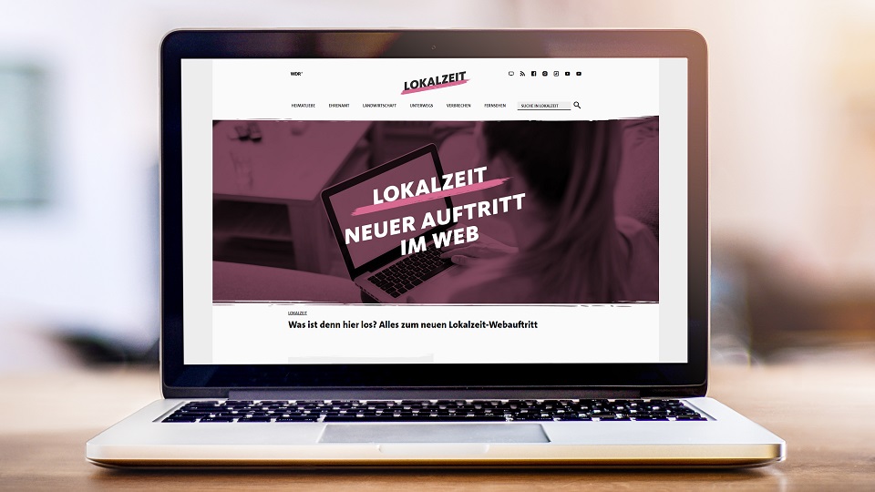Keyvisual Lokalzeit Webseite