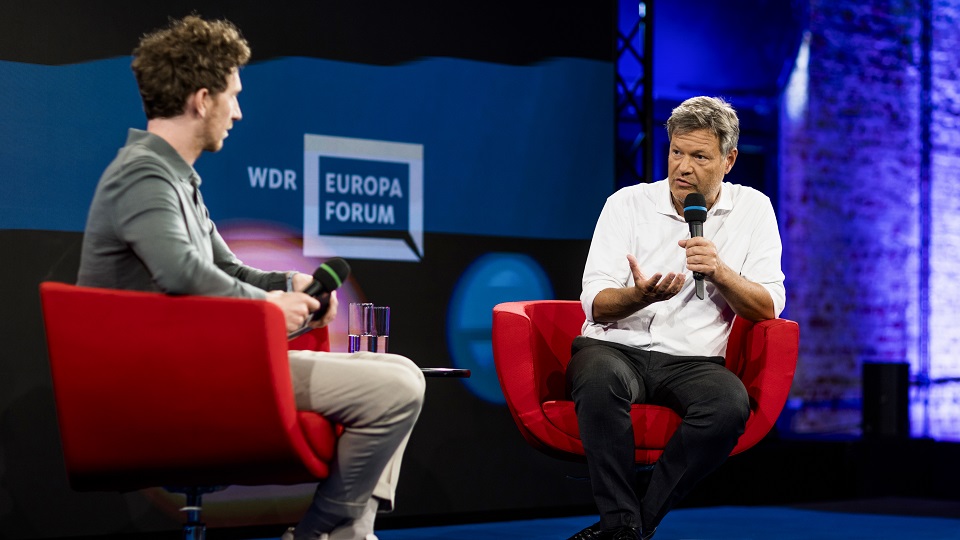 Robert habeck | Bildquelle: WDR/Thomas Kierok Robert habeck