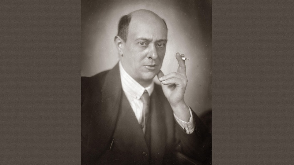 Porträt von Arnold Schönberg in Wien 1922 | Bildquelle: picture-alliance / brandstaetter images/Franz Xaver Setzer Porträt von Arnold Schönberg in Wien 1922