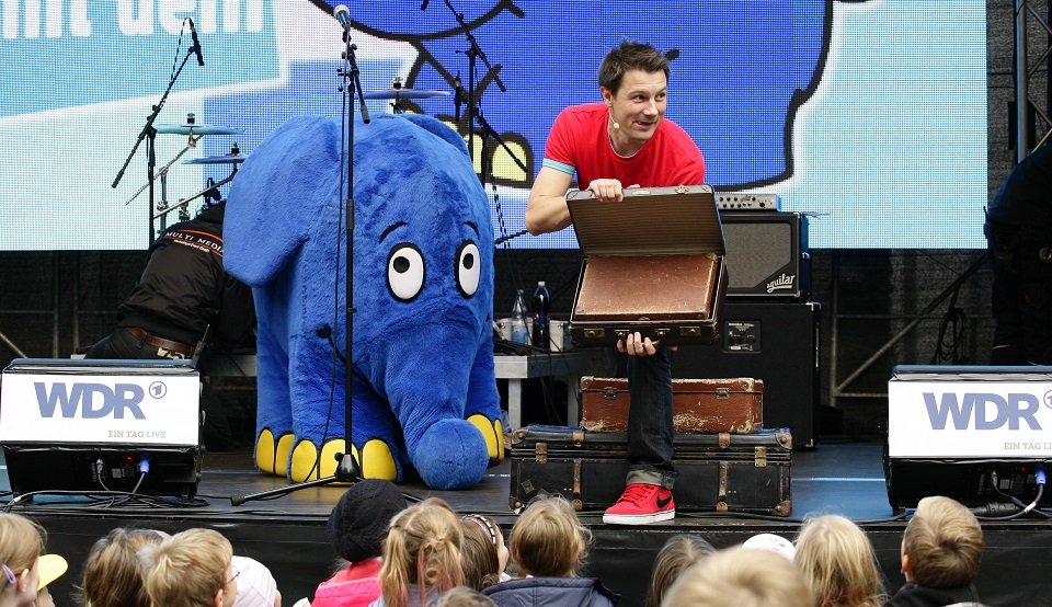 Die Elefanten Show mit Andre Gatzke