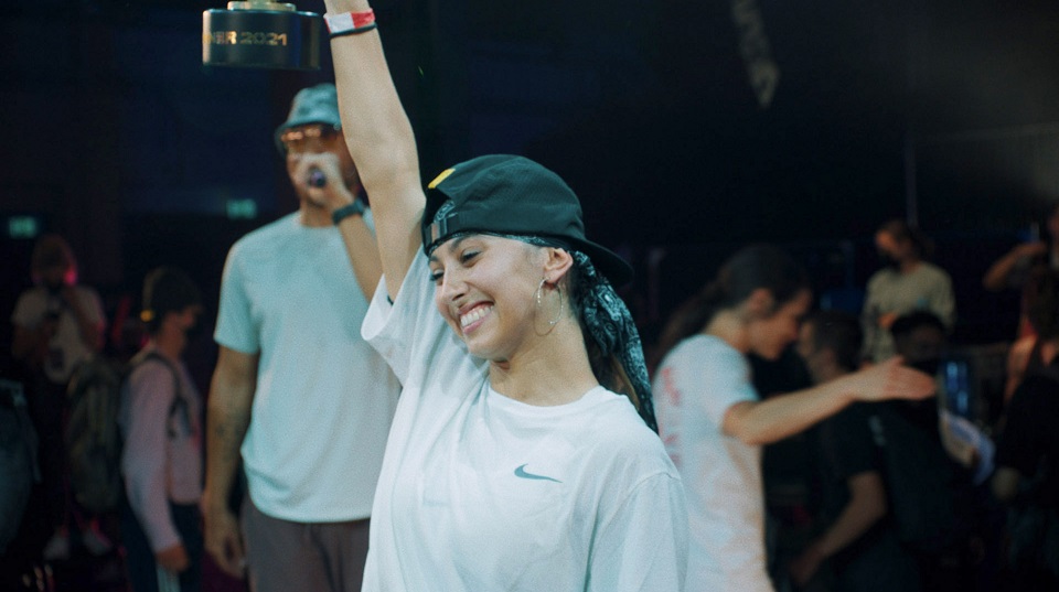 Jilou beim RedBull BC One Cypher Germany 2021