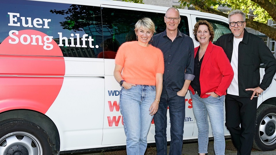 V.l.n.r.: Sabine Heinrich, Thomas Bug, Steffi Neu, Jan Malte Andresen | Bildquelle: WDR/Timo Grau V.l.n.r.: Sabine Heinrich, Thomas Bug, Steffi Neu, Jan Malte Andresen