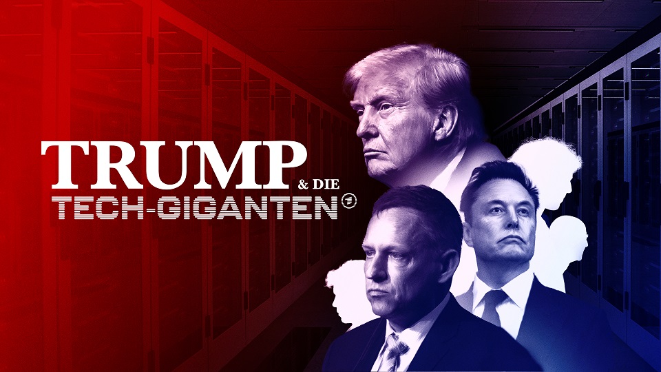 "Trump und die Tech Giganten" Keyvisual