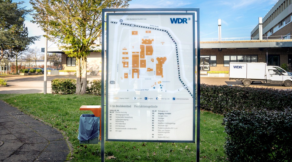WDR-Standort in Köln-Bocklemünd.
