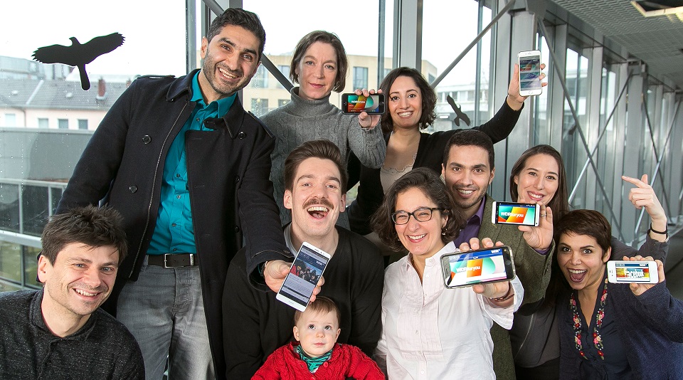 Das Redaktionsteam im Jahr 2016