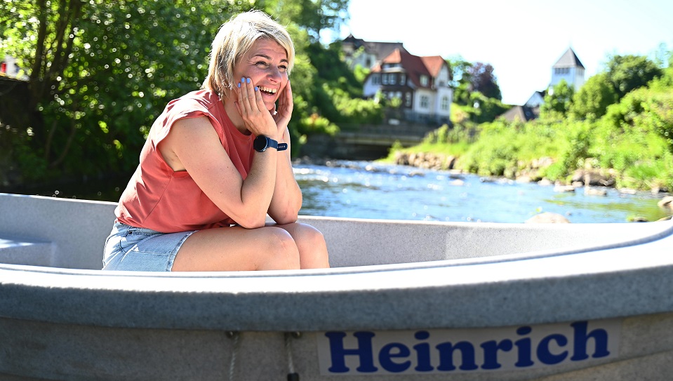 Sabine Heinrich: Auf dem Wasser durch NRW
