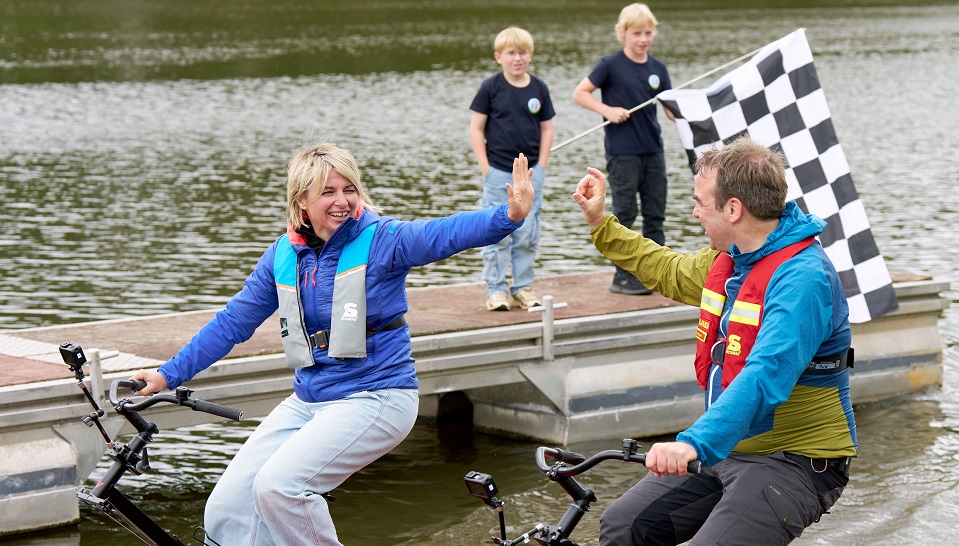Sabine Heinrich: Auf dem Wasser durch NRW