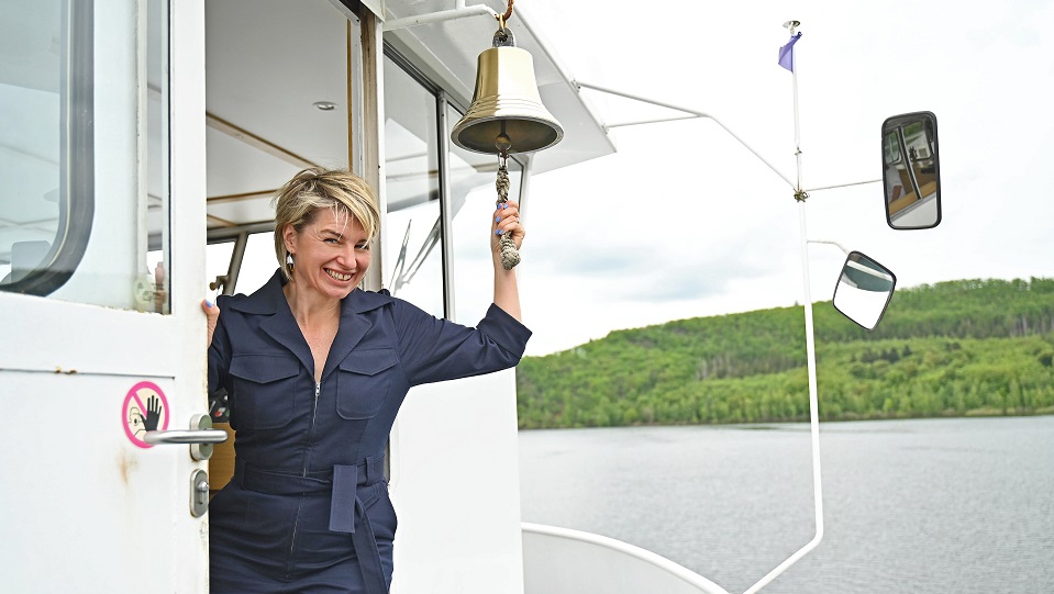 Sabine Heinrich: Auf dem Wasser durch NRW