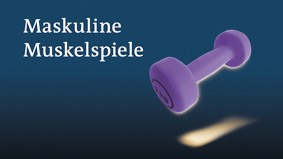 das ARD radiofeature Maskuline Muskelspiele