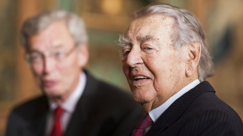 Berthold Beitz | Bildquelle: WDR/dpa/Vennenbernd Berthold Beitz