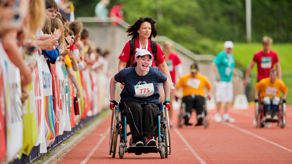 Sport Special Olympics in Düsseldorf erfreuten sich hoher