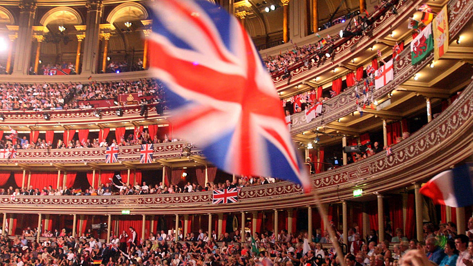 Last Night of the Proms in der Royal Albert Hall in London