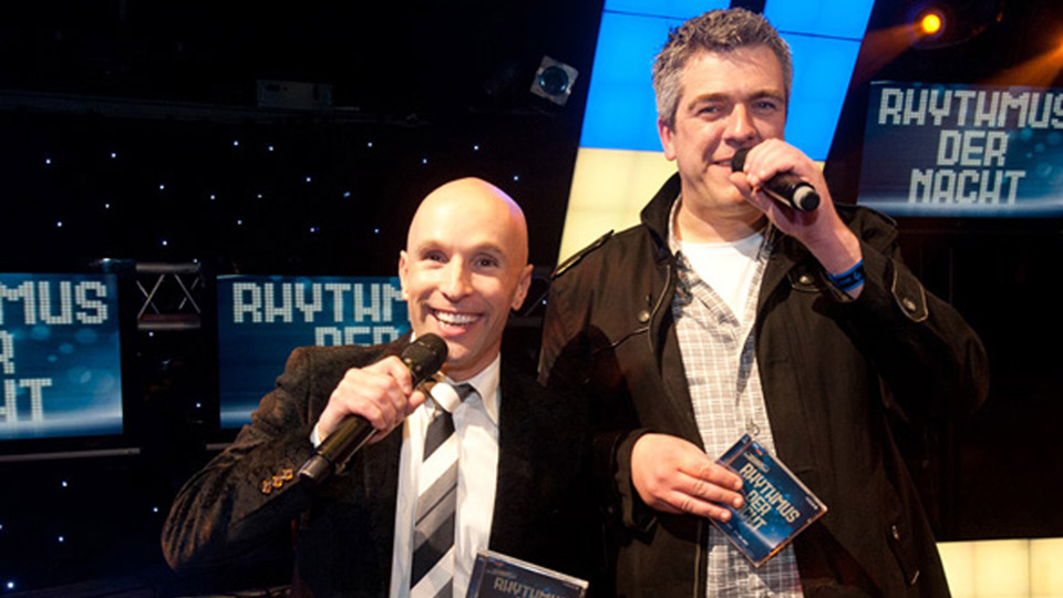 Moderatoren Michael Begasse (l) und Bernd Brüggemann