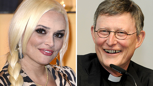 Daniela Katzenberger und Kardinal Rainer Maria Woelki | Bildquelle: WDR/imago Daniela Katzenberger und Kardinal Rainer Maria Woelki