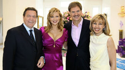 Carsten Maschmeyer (2.v.r.), Gerhard Schröder, Doris Schröder-Köpf (r), Veronica Ferres | Bildquelle: WDR/picture-alliance/dpa Carsten Maschmeyer (2.v.r.), Gerhard Schröder, Doris Schröder-Köpf (r), Veronica Ferres
