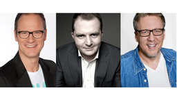 V.l. Thomas Bug, Jörg Thadeusz, Jan Malte Andresen