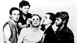 Mitglieder der Band "Extrabreit" 1982 im "Rockstudio".