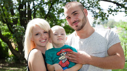 Fabienne, Valentin und Mehmet: Sie sind eine Familie