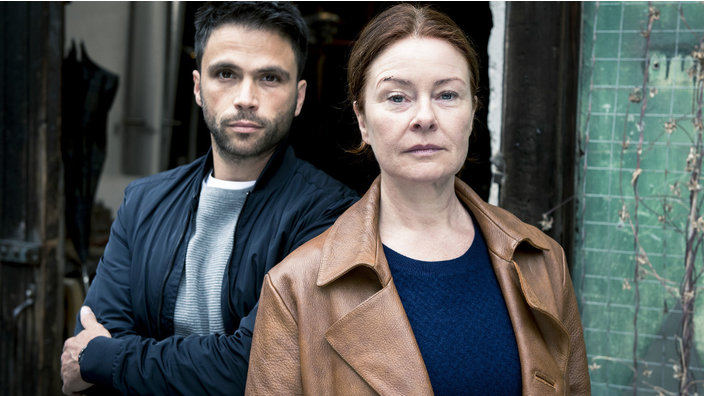Karim Cherif und Lina Wendel | Bildquelle: WDR/Martin Rottenkolber Karim Cherif und Lina Wendel