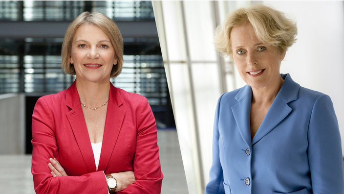 Marion von Haaren und Christiane Meier | Bildquelle: ARD-HSS/Eric Thevenet/WDR/Annika Fußwinkel Marion von Haaren und Christiane Meier