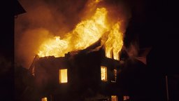 Haus steht in Flammen | Bildquelle: WDR/mauritius images/imageBROKER/Jonasson/FLPA Haus steht in Flammen