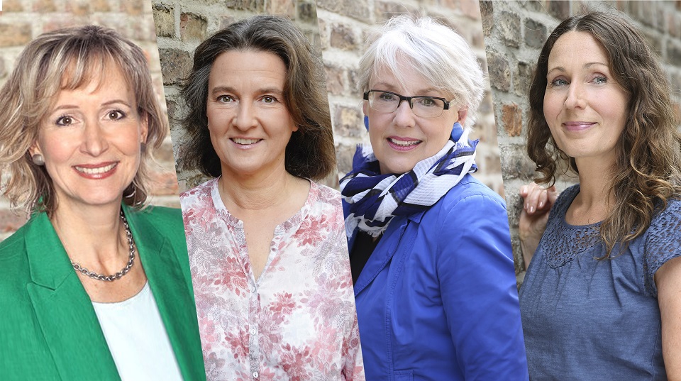V.l.n.r.: Regina Rudolph, Barbara Brückner, Cornelia Elsholz, Susanne Rehbein