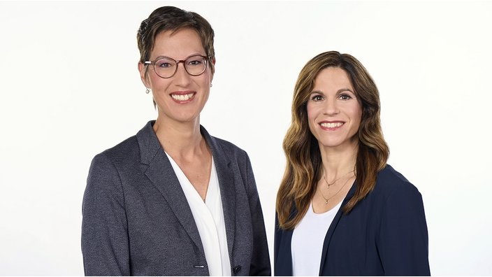 Dr. Katrin Neukamm und Prof. Dr. Caroline Volkmann