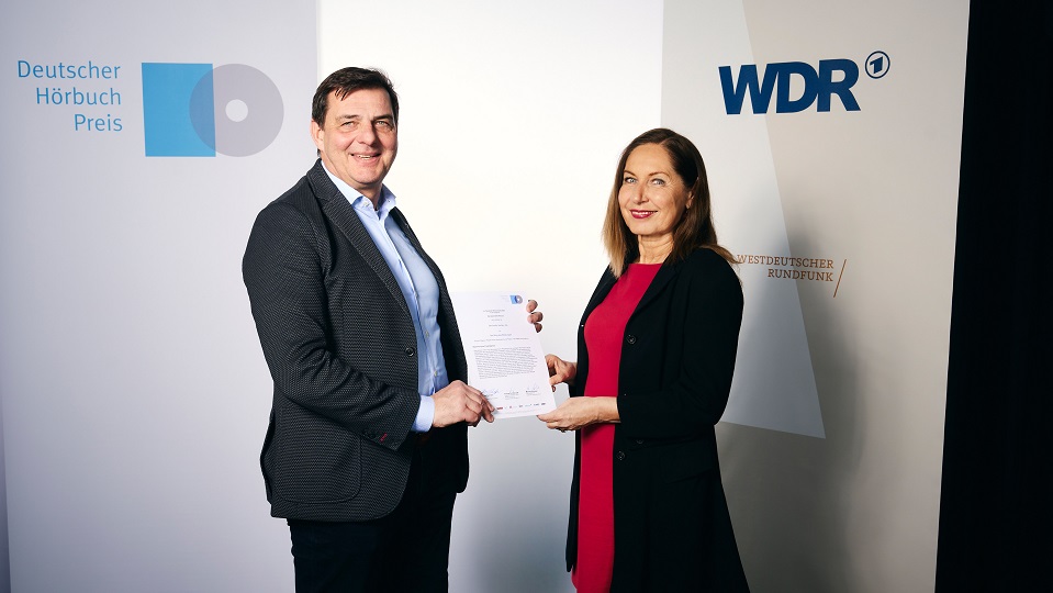 Deutscher Hörbuchpreis 2023 | Bildquelle: WDR/Ben Knabe Deutscher Hörbuchpreis 2023