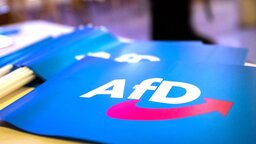 afd fahne | Bildquelle: WDR/Daniel Karmann/dpa afd fahne