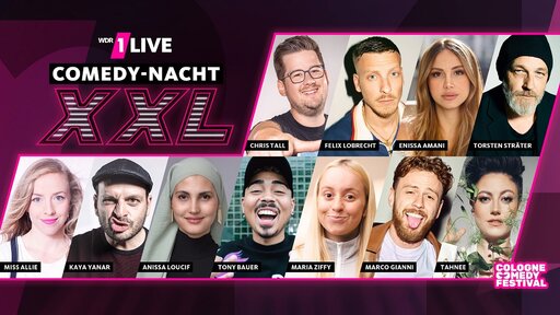 Die 1LIVE COMEDY-NACHT XXL
